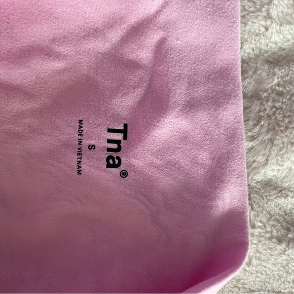 TNA butter biker shorts  size S PINK - Picture 3 of 3